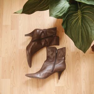 Nine West Pointed Toe Heeled Boots